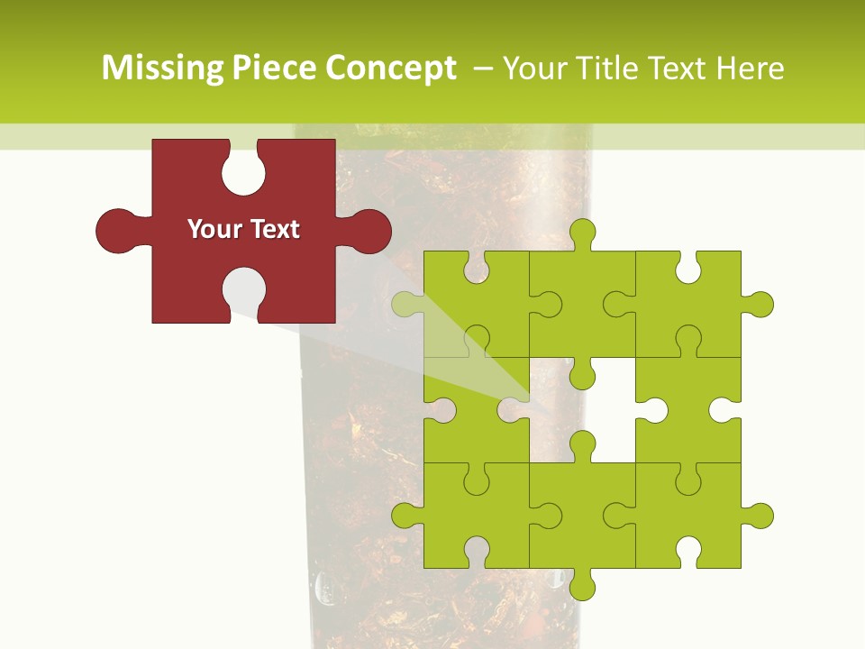 Summer Cubes Thirsty PowerPoint Template