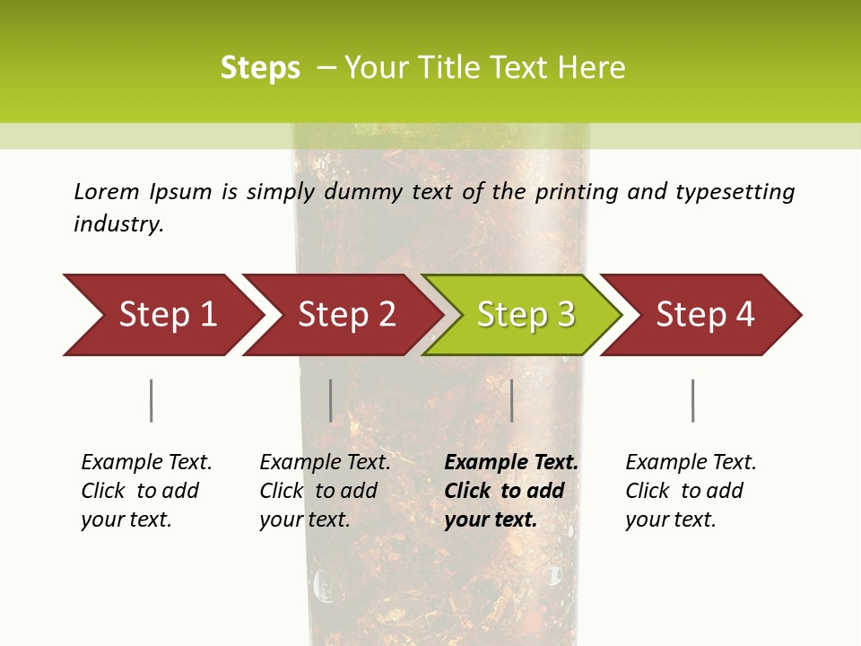 Summer Cubes Thirsty PowerPoint Template