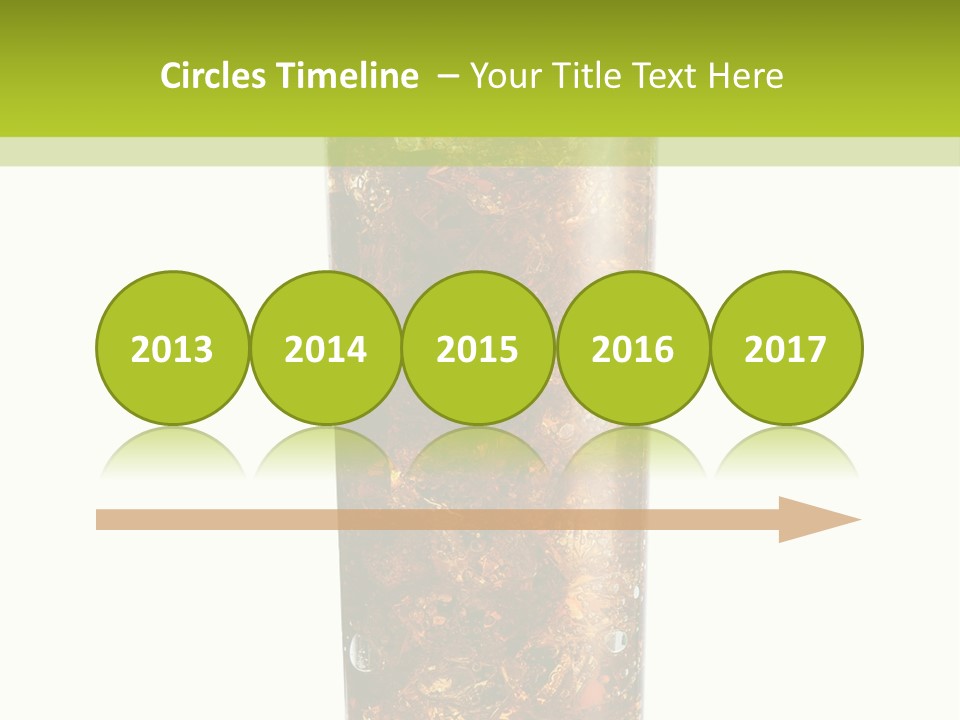 Summer Cubes Thirsty PowerPoint Template