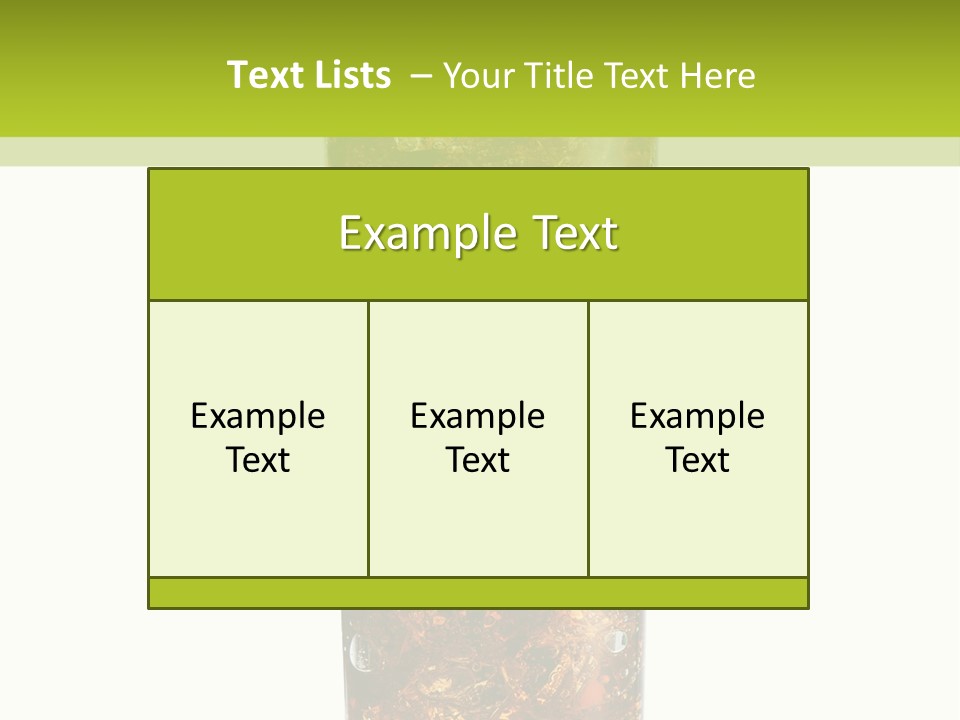 Summer Cubes Thirsty PowerPoint Template