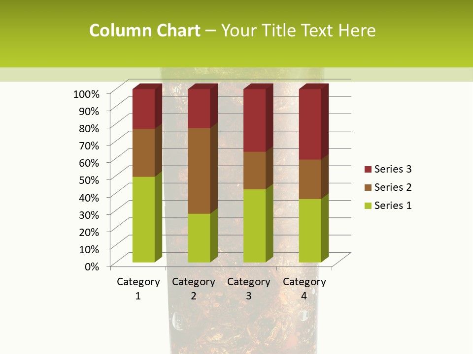 Summer Cubes Thirsty PowerPoint Template