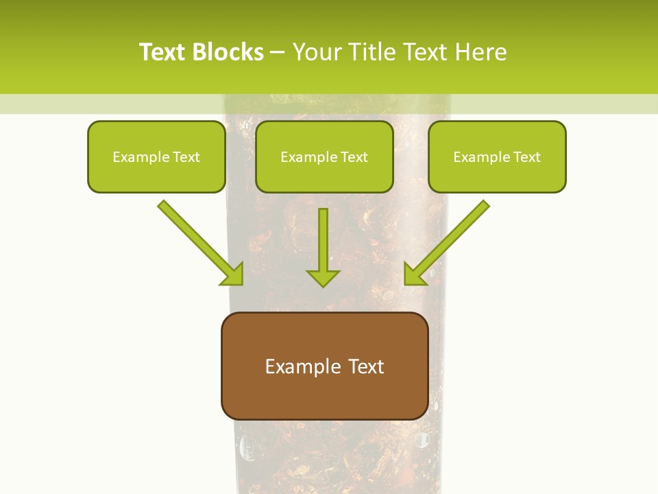 Summer Cubes Thirsty PowerPoint Template