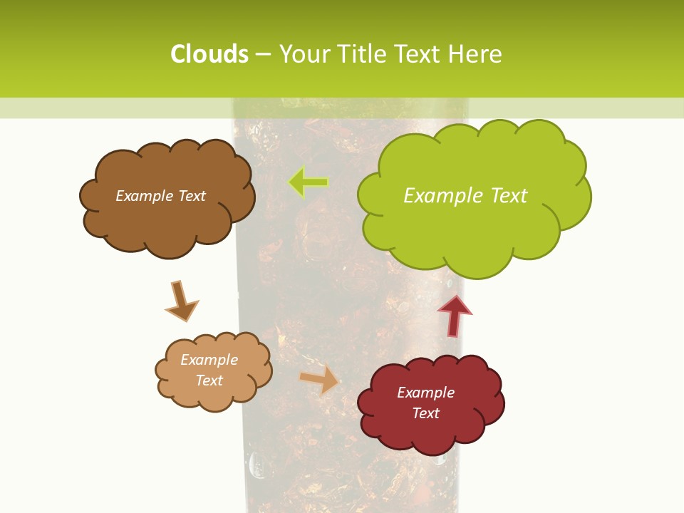 Summer Cubes Thirsty PowerPoint Template