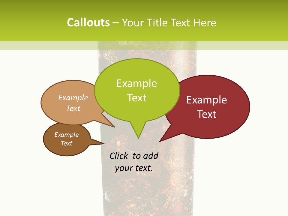 Summer Cubes Thirsty PowerPoint Template