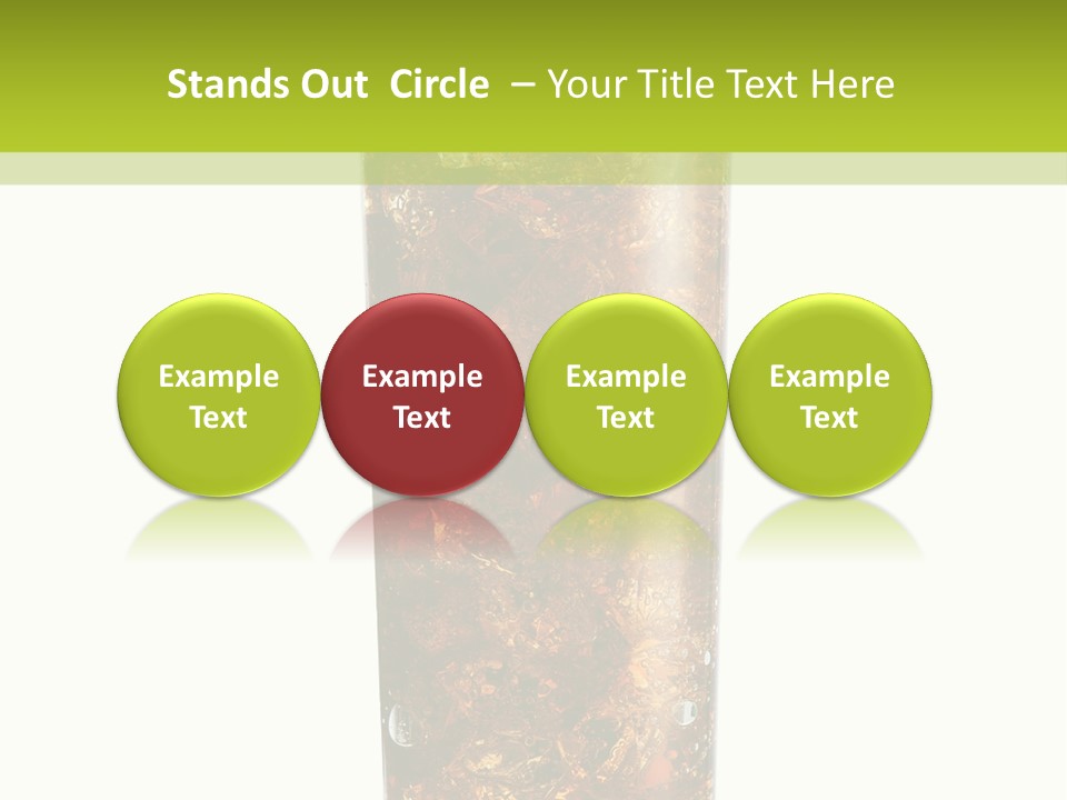 Summer Cubes Thirsty PowerPoint Template