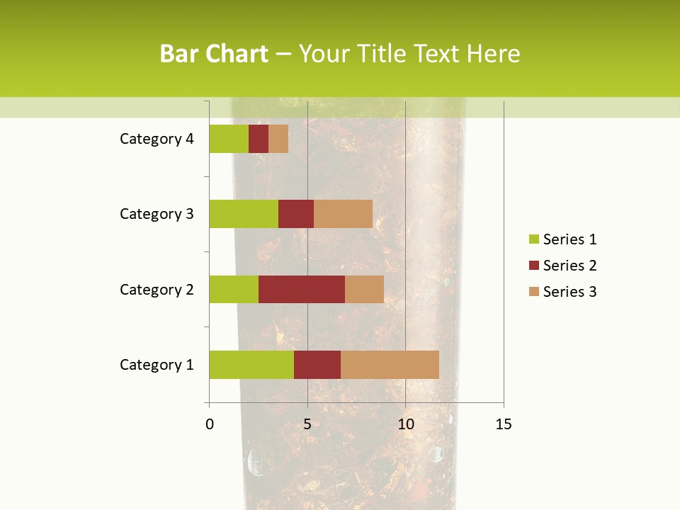 Summer Cubes Thirsty PowerPoint Template