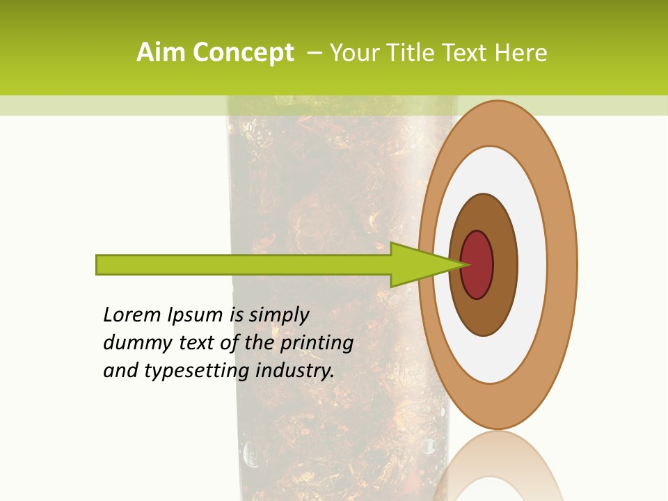 Summer Cubes Thirsty PowerPoint Template