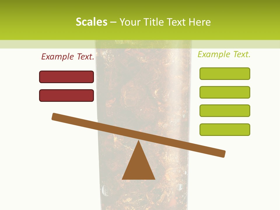 Summer Cubes Thirsty PowerPoint Template