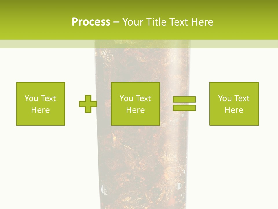 Summer Cubes Thirsty PowerPoint Template