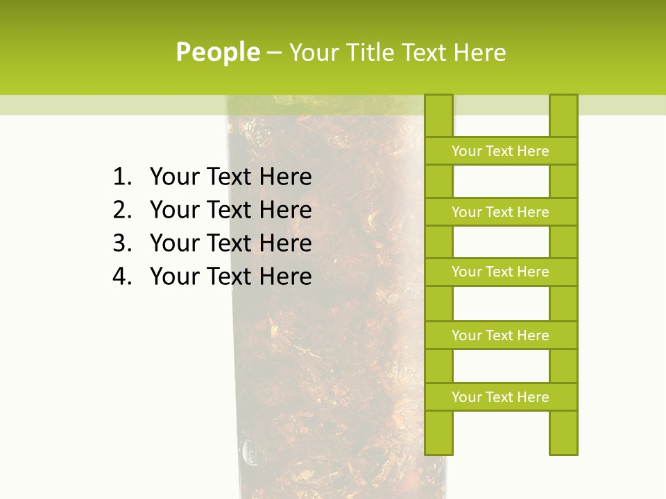 Summer Cubes Thirsty PowerPoint Template