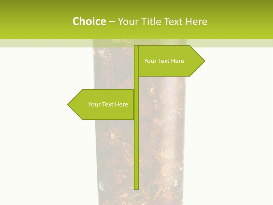 Summer Cubes Thirsty PowerPoint Template