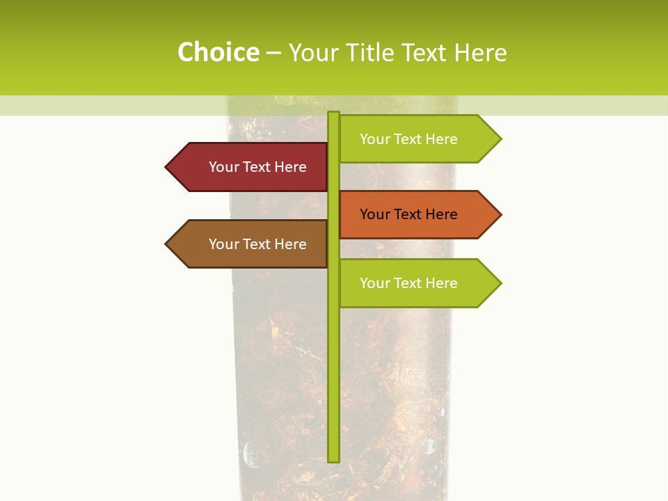 Summer Cubes Thirsty PowerPoint Template