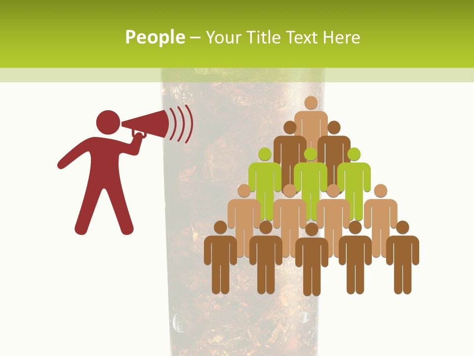 Summer Cubes Thirsty PowerPoint Template