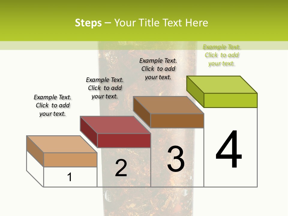 Summer Cubes Thirsty PowerPoint Template