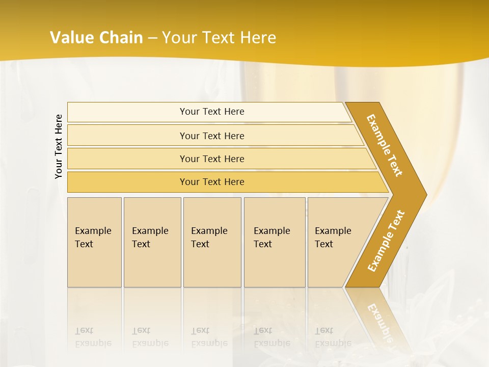 Crystal Wed Glass PowerPoint Template