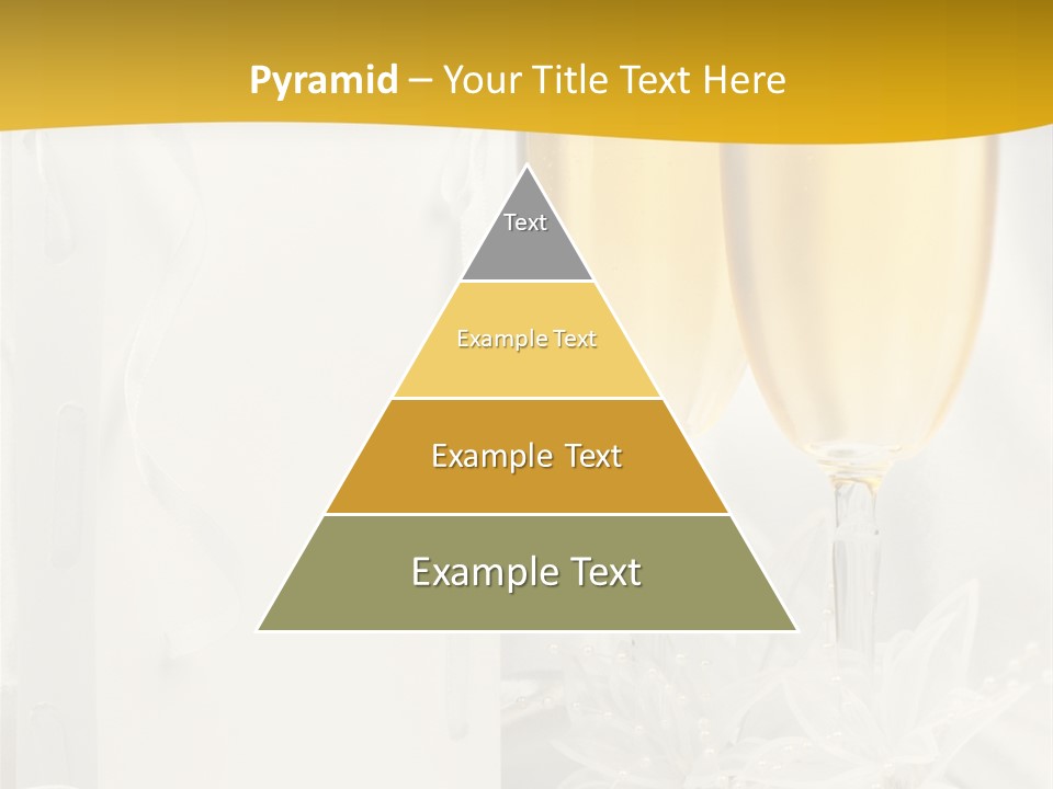 Crystal Wed Glass PowerPoint Template