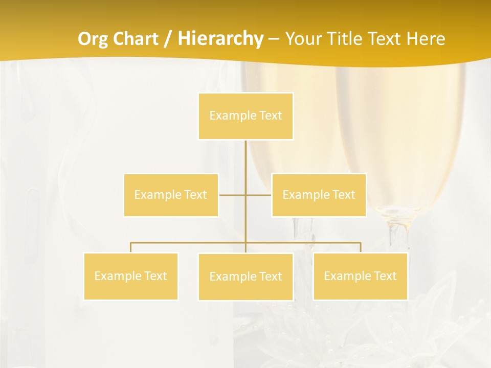 Crystal Wed Glass PowerPoint Template