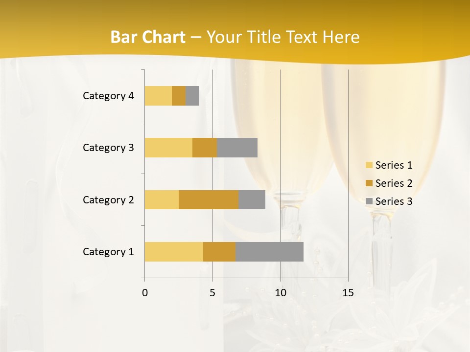 Crystal Wed Glass PowerPoint Template