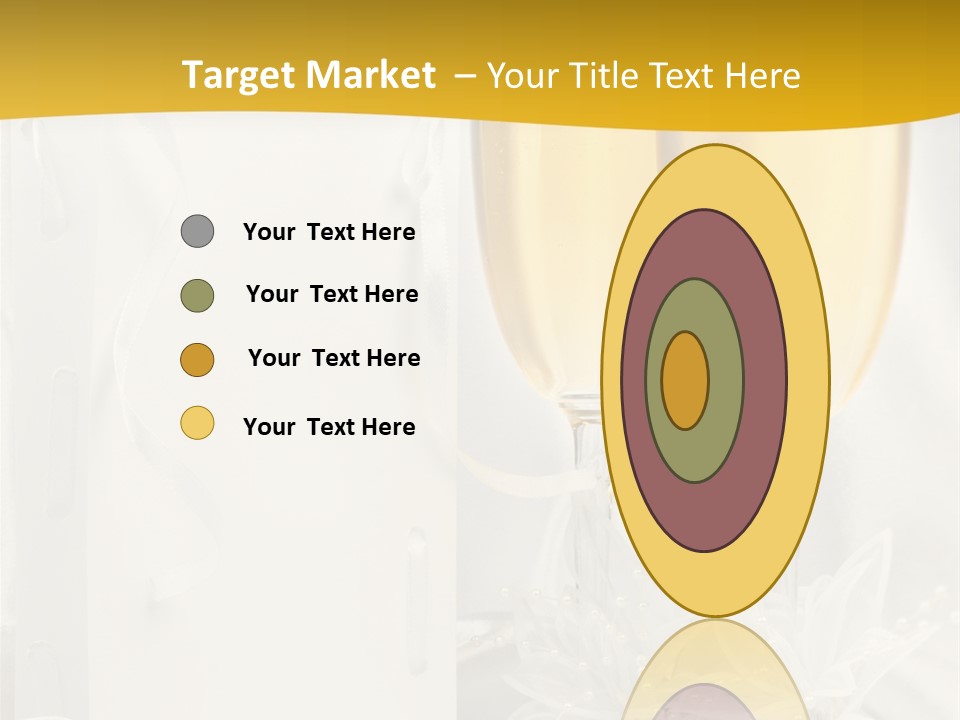 Crystal Wed Glass PowerPoint Template