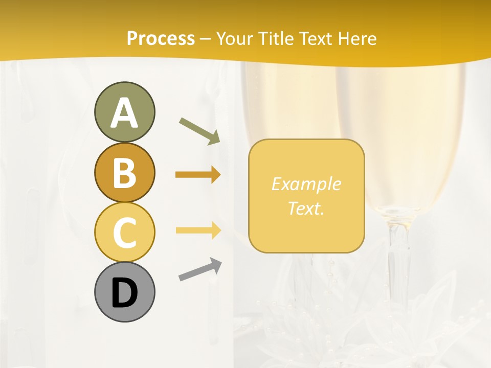 Crystal Wed Glass PowerPoint Template