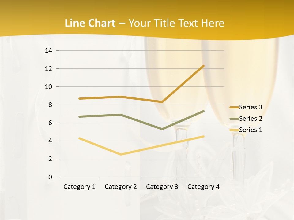 Crystal Wed Glass PowerPoint Template