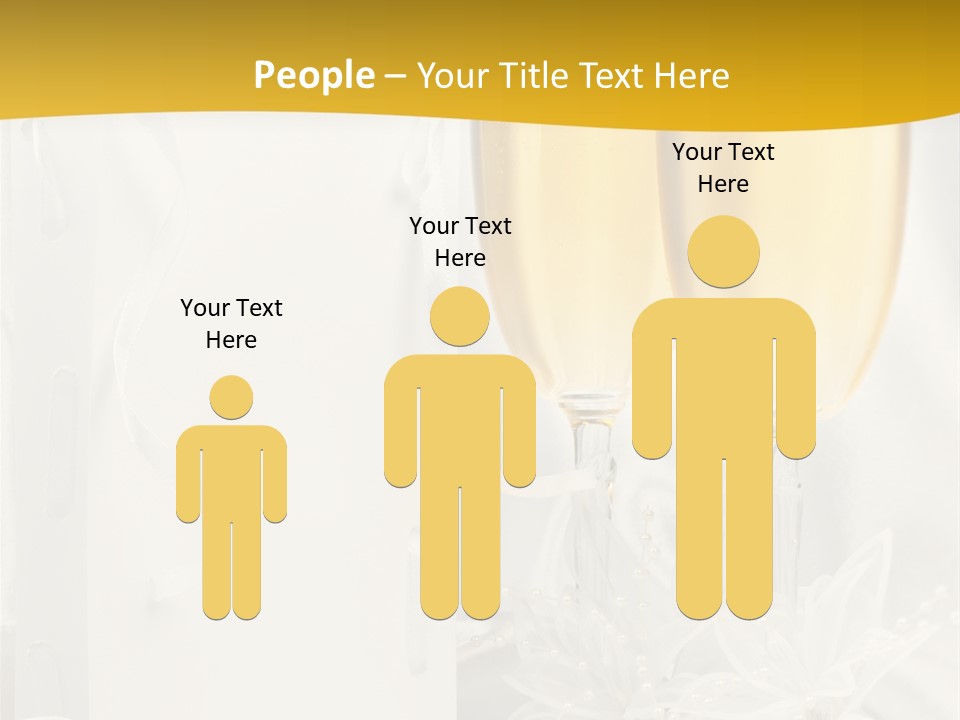 Crystal Wed Glass PowerPoint Template