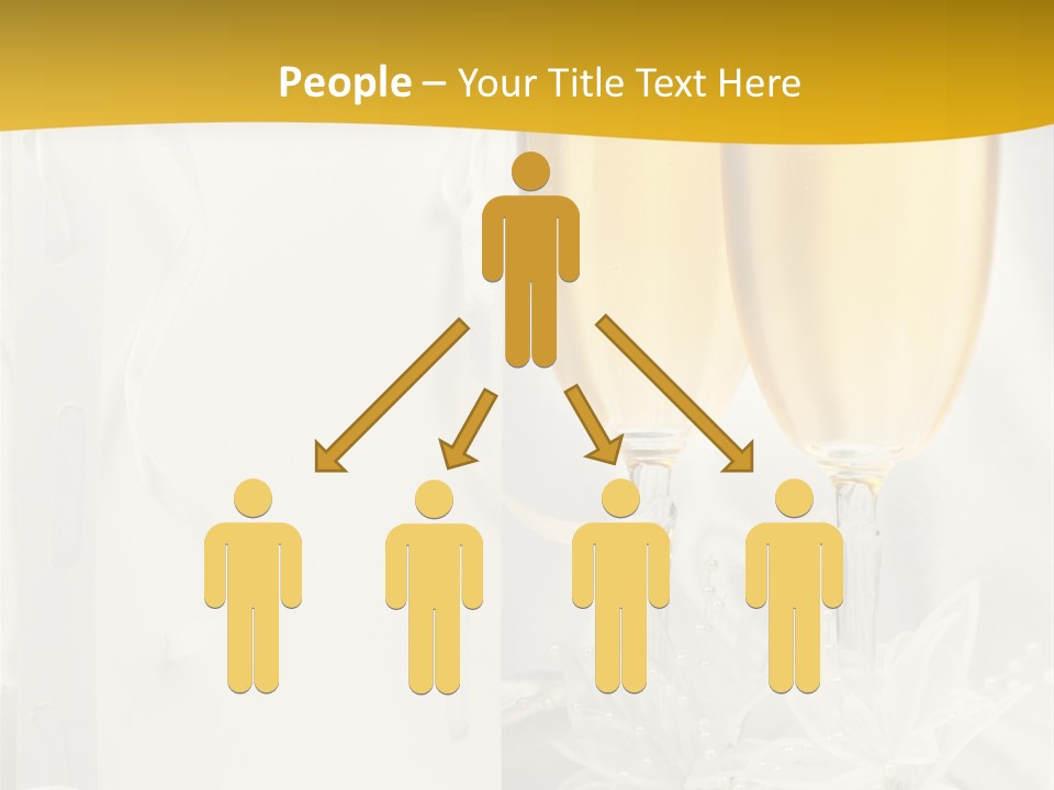 Crystal Wed Glass PowerPoint Template