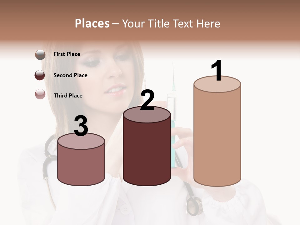 Job Healthcare Female PowerPoint Template