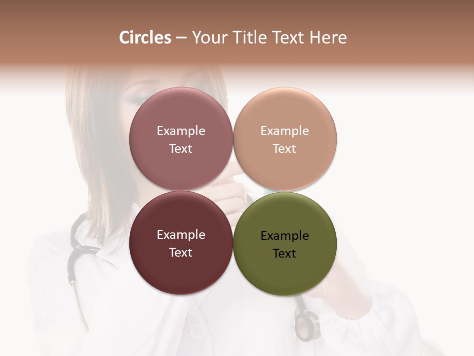 Job Healthcare Female PowerPoint Template