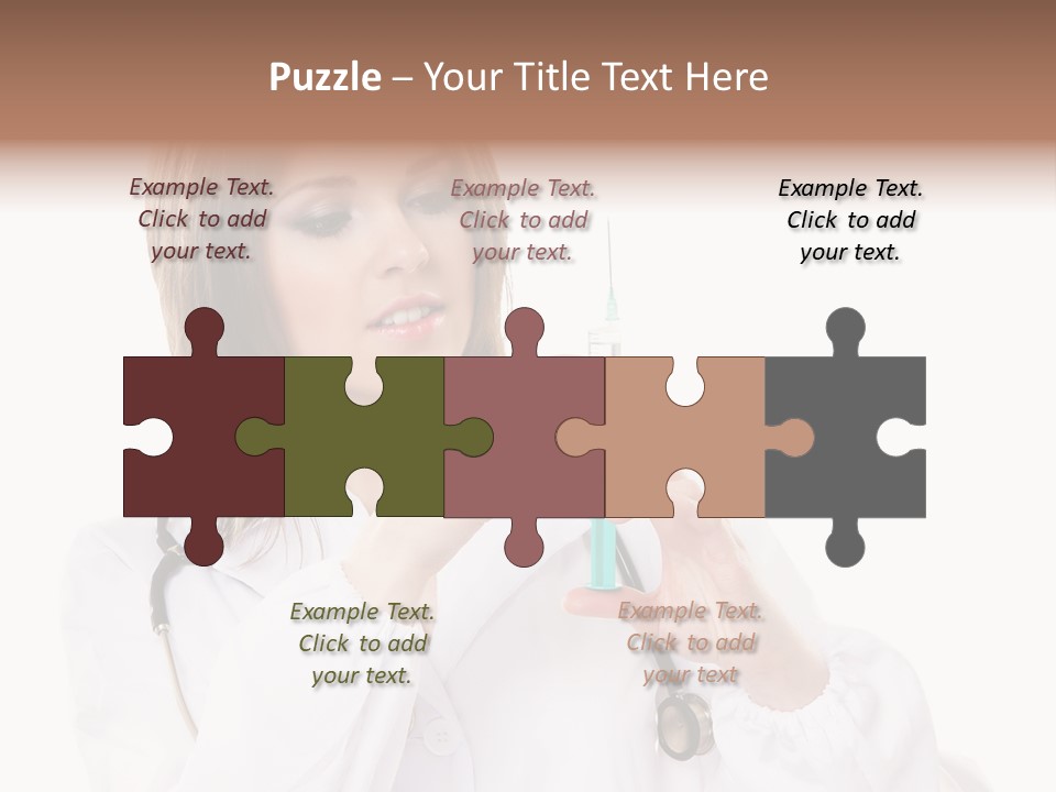 Job Healthcare Female PowerPoint Template