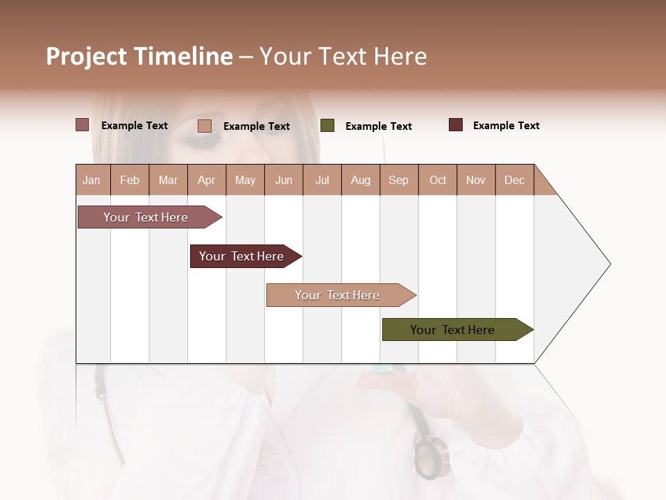 Job Healthcare Female PowerPoint Template