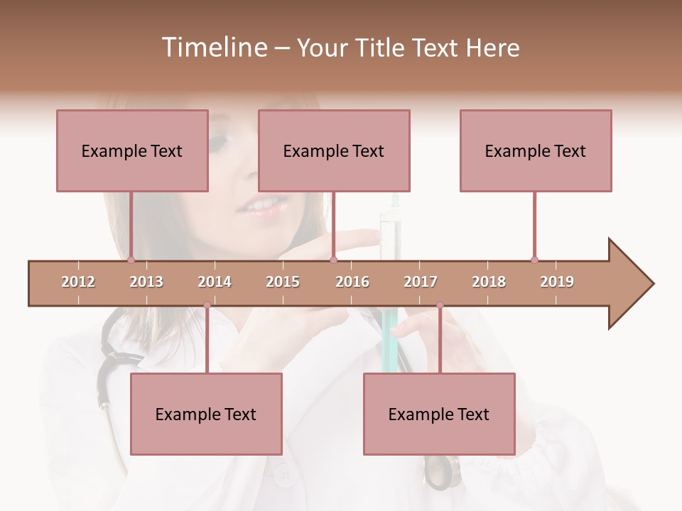 Job Healthcare Female PowerPoint Template