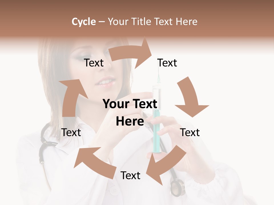 Job Healthcare Female PowerPoint Template