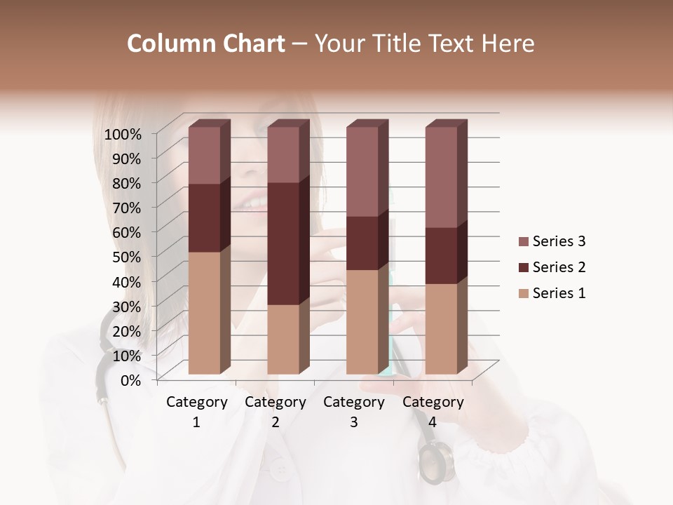 Job Healthcare Female PowerPoint Template