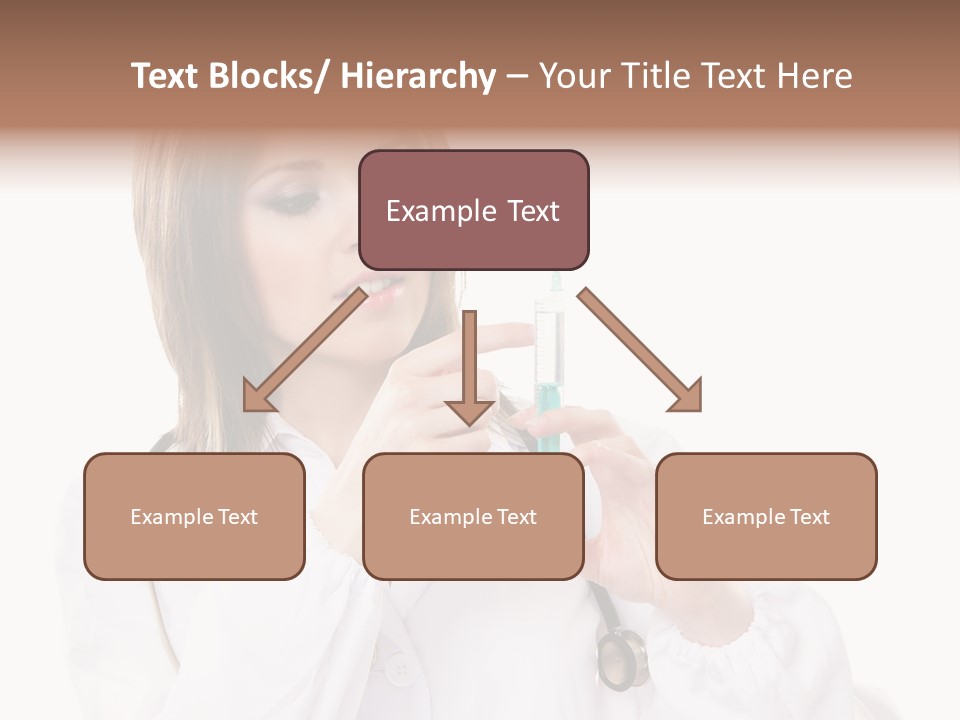 Job Healthcare Female PowerPoint Template