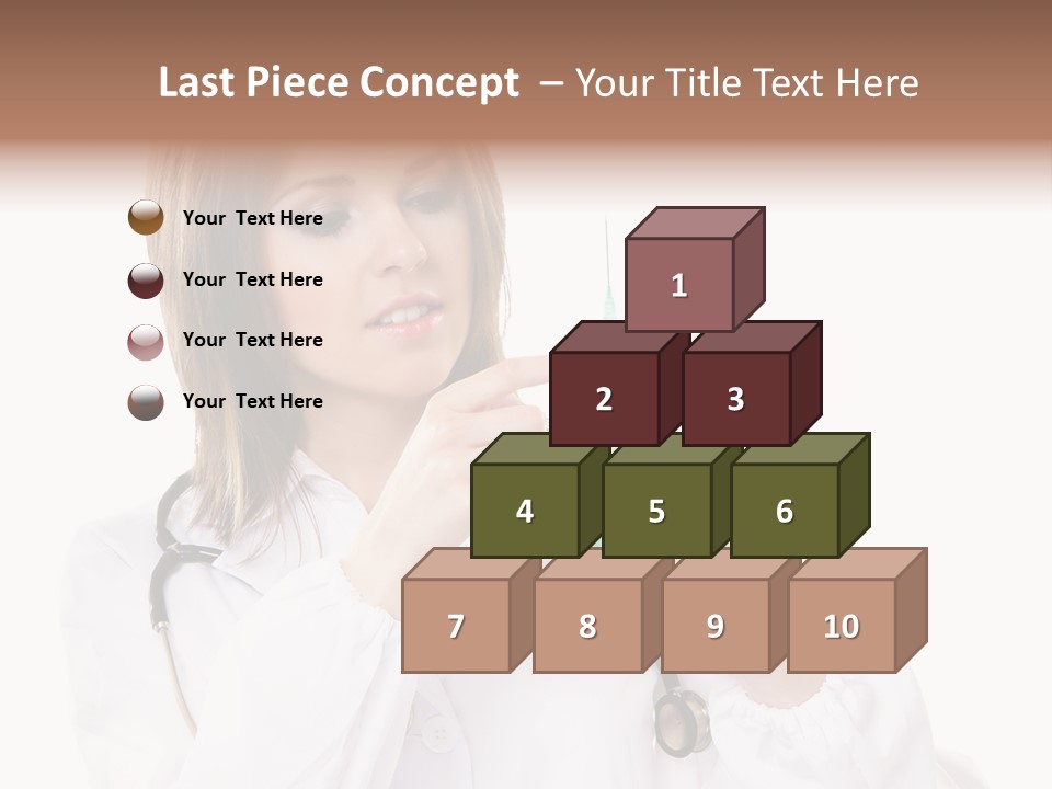 Job Healthcare Female PowerPoint Template