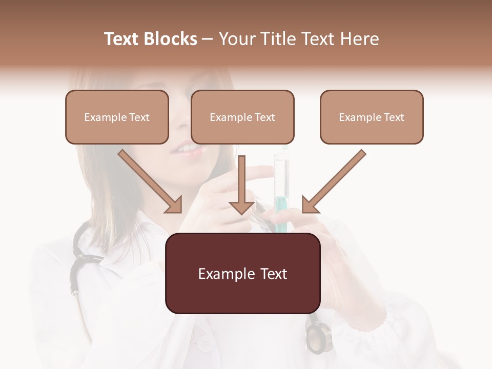 Job Healthcare Female PowerPoint Template