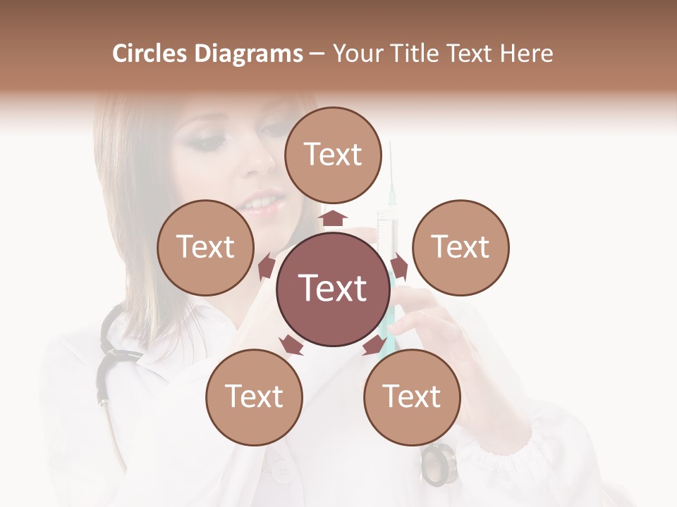 Job Healthcare Female PowerPoint Template