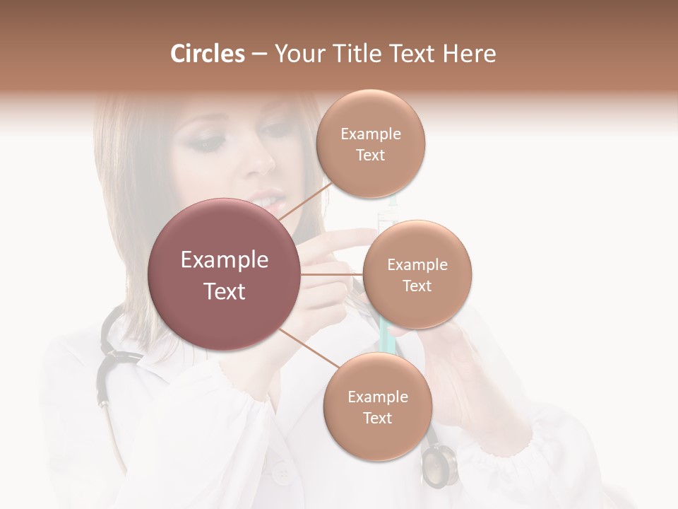 Job Healthcare Female PowerPoint Template