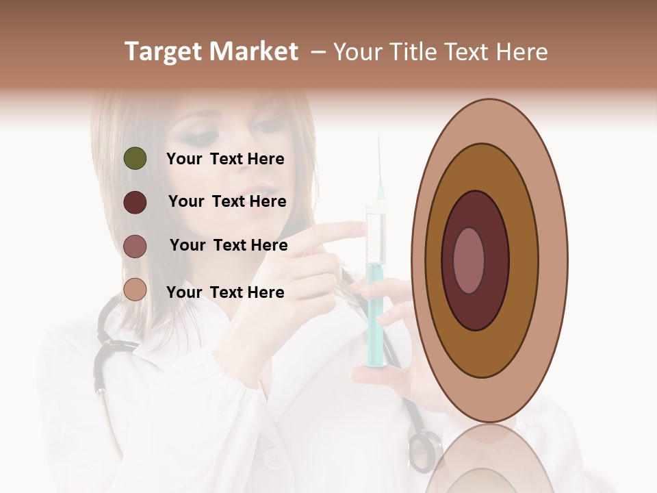 Job Healthcare Female PowerPoint Template
