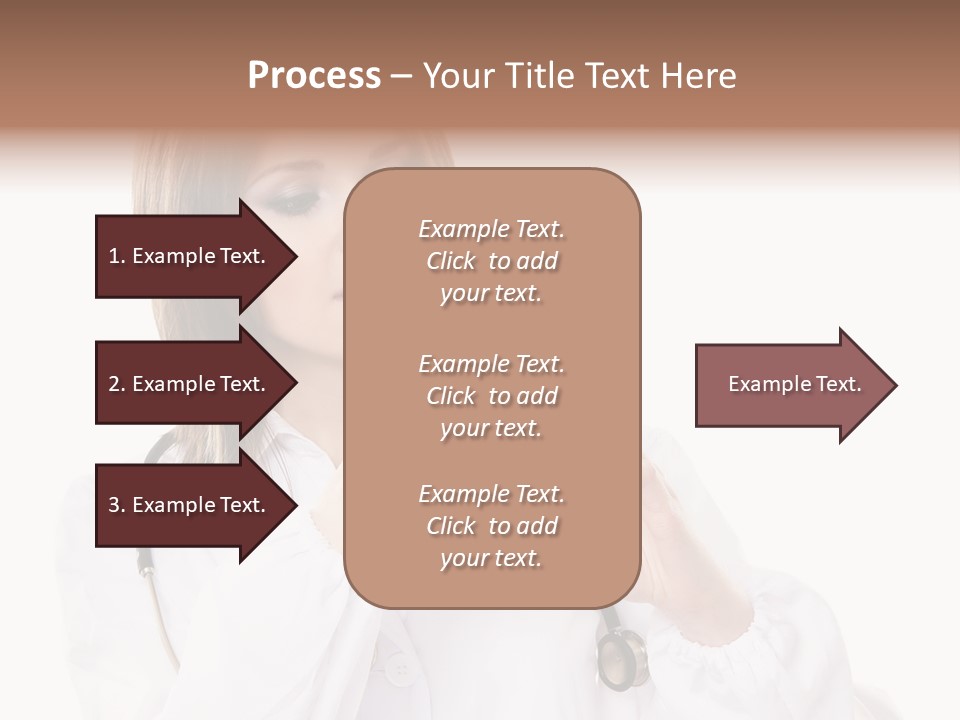 Job Healthcare Female PowerPoint Template