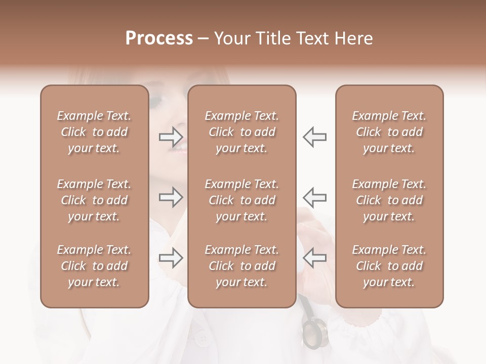 Job Healthcare Female PowerPoint Template