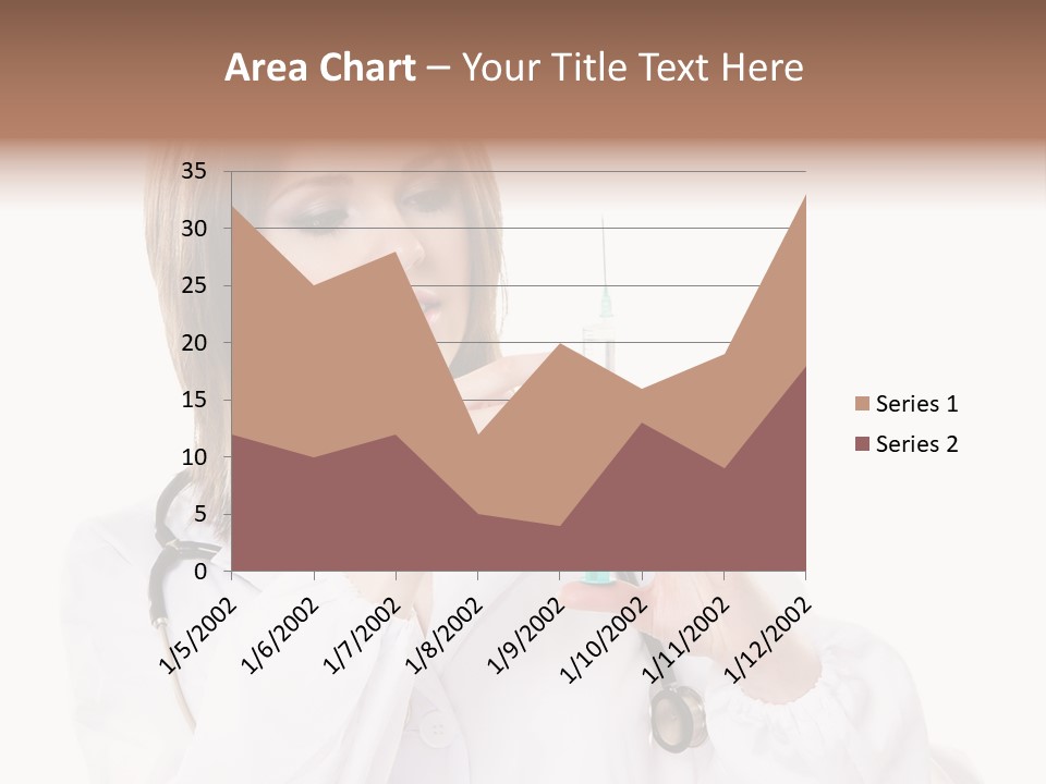Job Healthcare Female PowerPoint Template