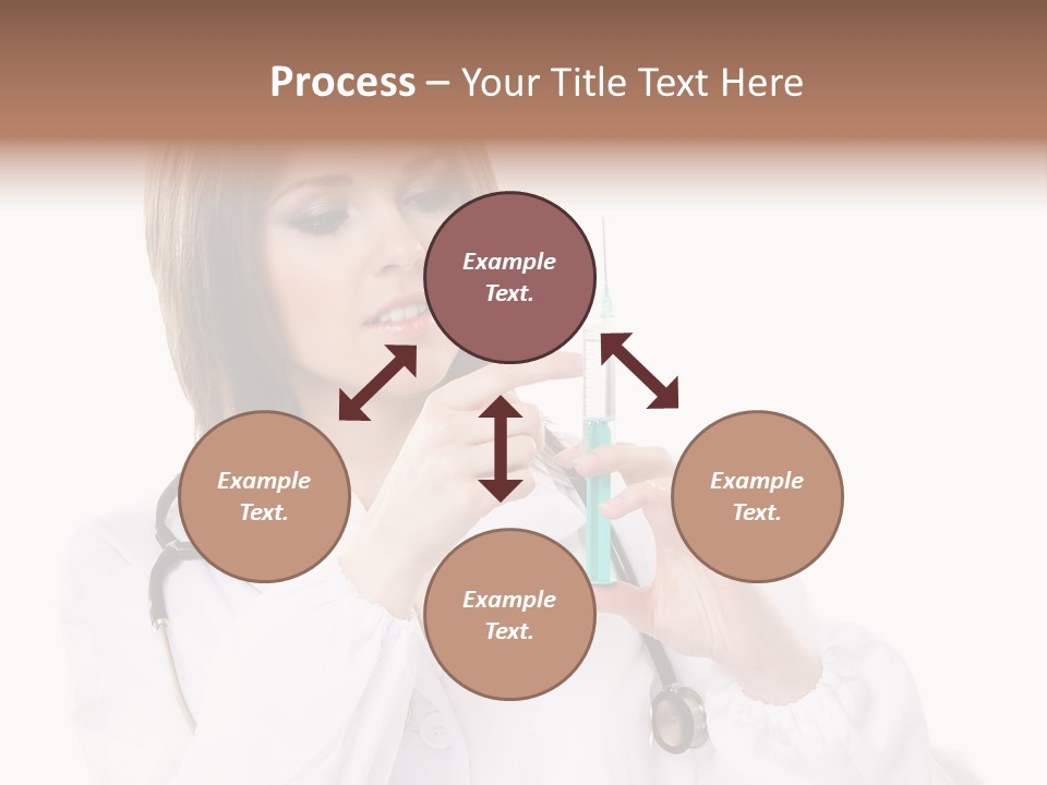 Job Healthcare Female PowerPoint Template