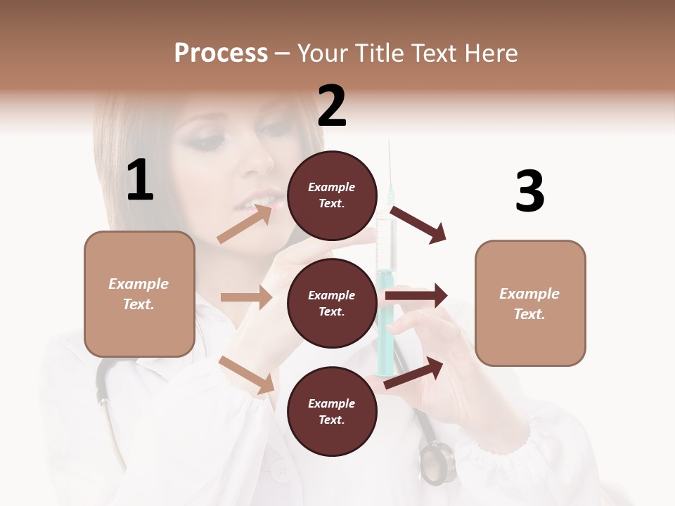 Job Healthcare Female PowerPoint Template
