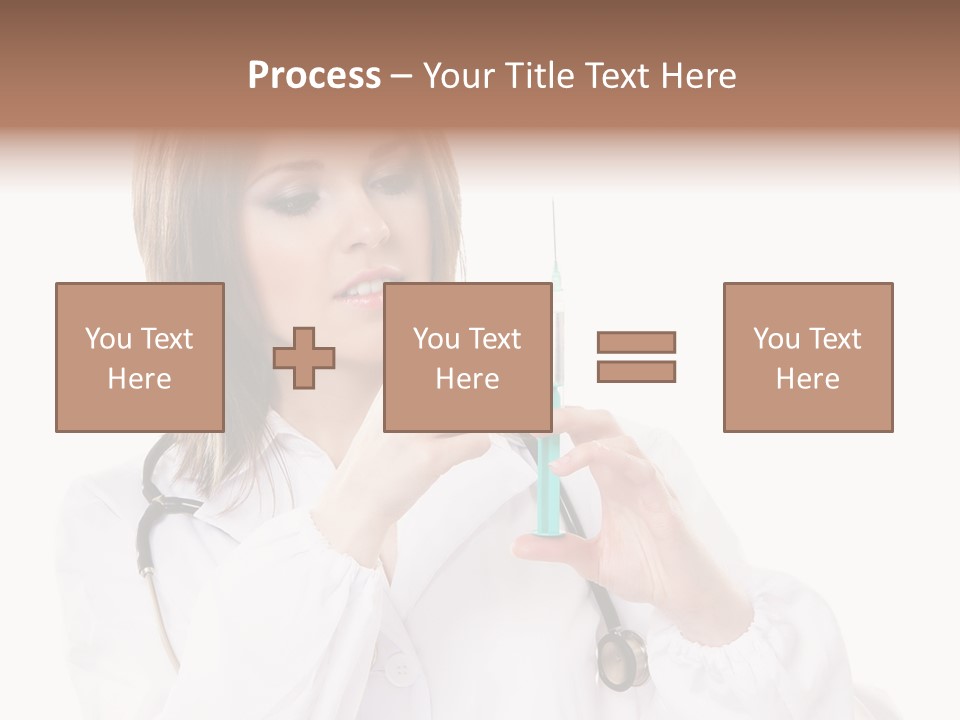Job Healthcare Female PowerPoint Template
