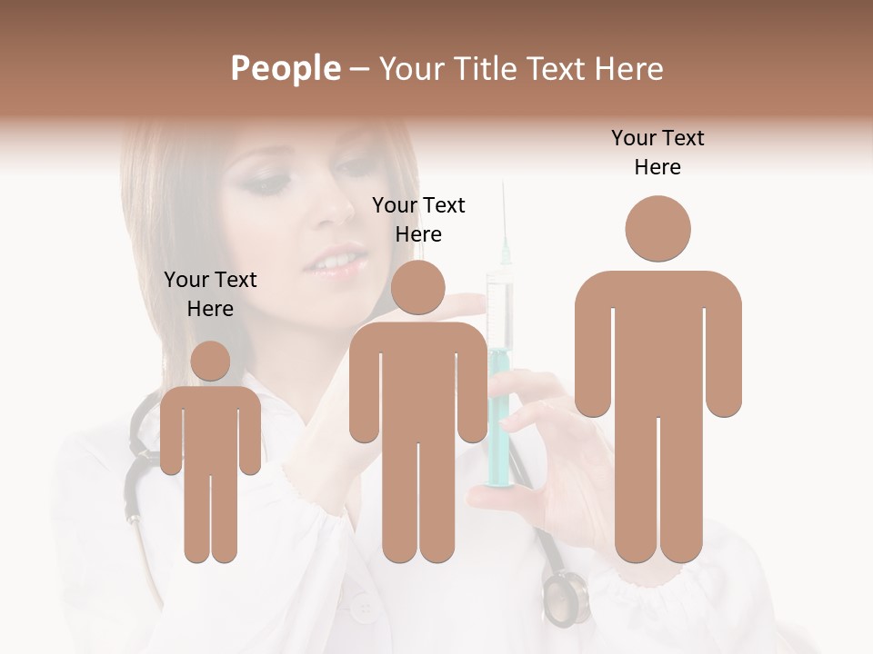 Job Healthcare Female PowerPoint Template
