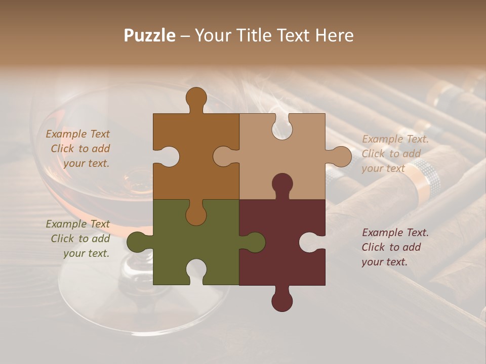 Luxury Rich Relax PowerPoint Template