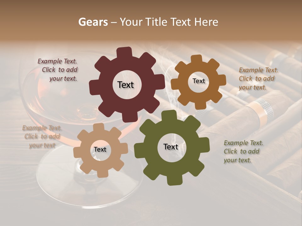 Luxury Rich Relax PowerPoint Template