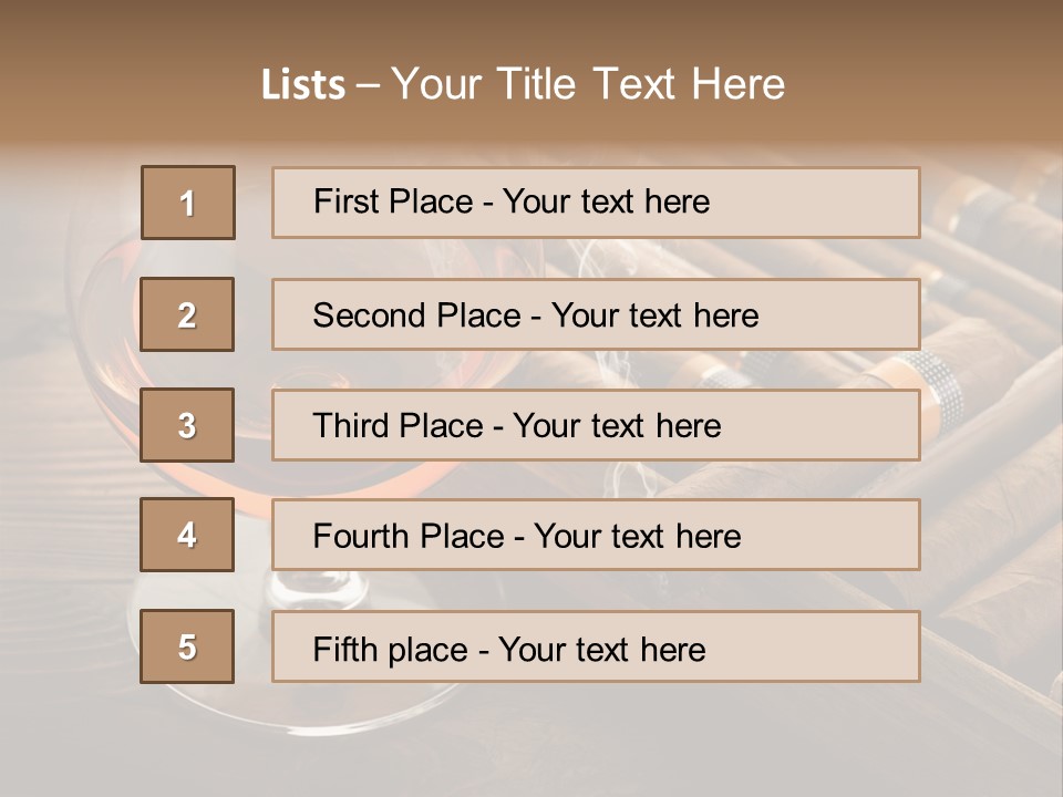 Luxury Rich Relax PowerPoint Template